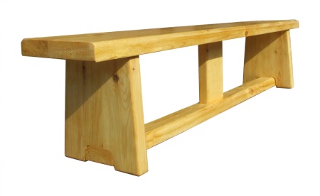Гимнастическая скамейка деревянная 1 м фото